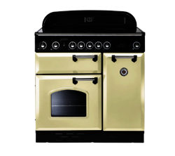 RANGEMASTER  Classic 90E Electric Induction Range Cooker - Cream
